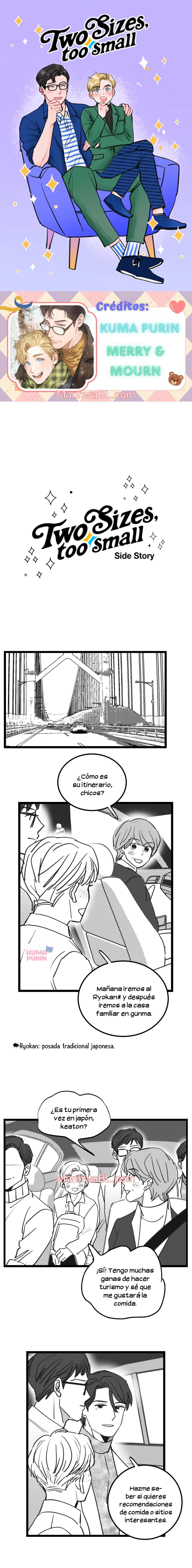 Two Sizes, too small - Capítulo 2 manhwa