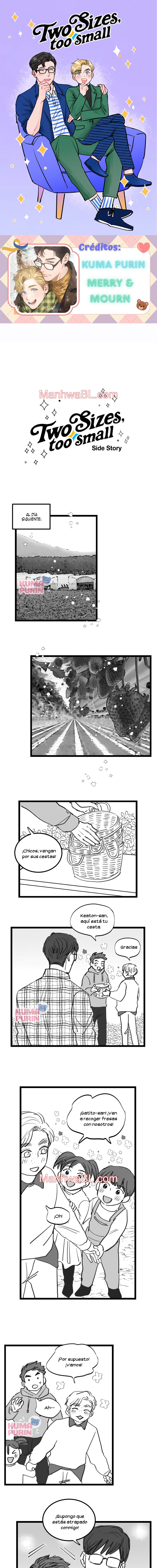 Two Sizes, too small - Capítulo 9 manhwa
