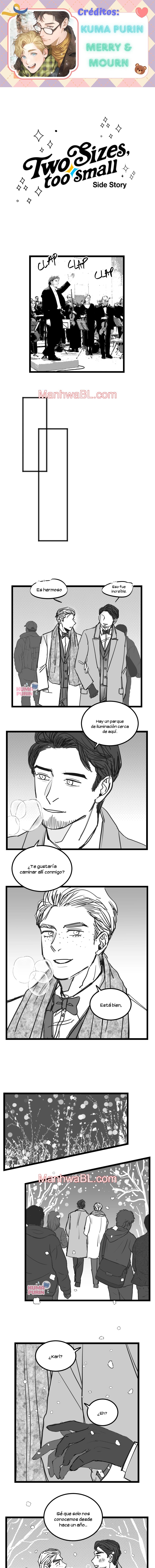 Two Sizes, too small - Capítulo 16 manhwa