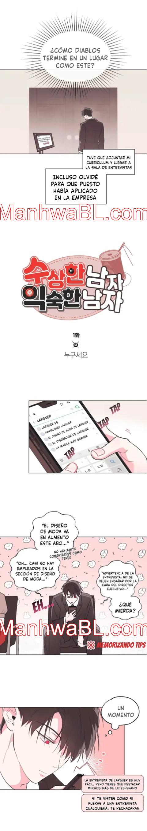 Hombre sospechoso, hombre familiar - Capítulo 1 manhwa