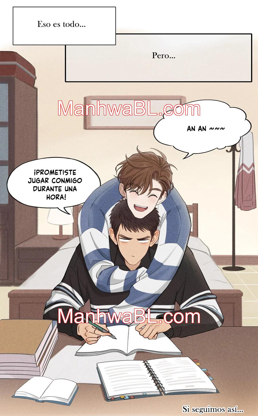El hermanito de al lado es muy difícil de manejar - Capítulo 58 manhwa