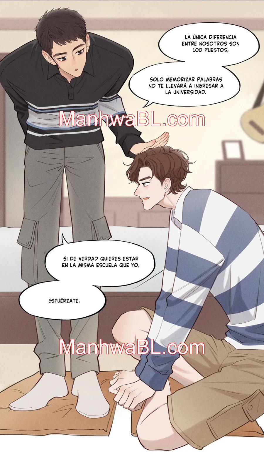 El hermanito de al lado es muy difícil de manejar - Capítulo 58 manhwa