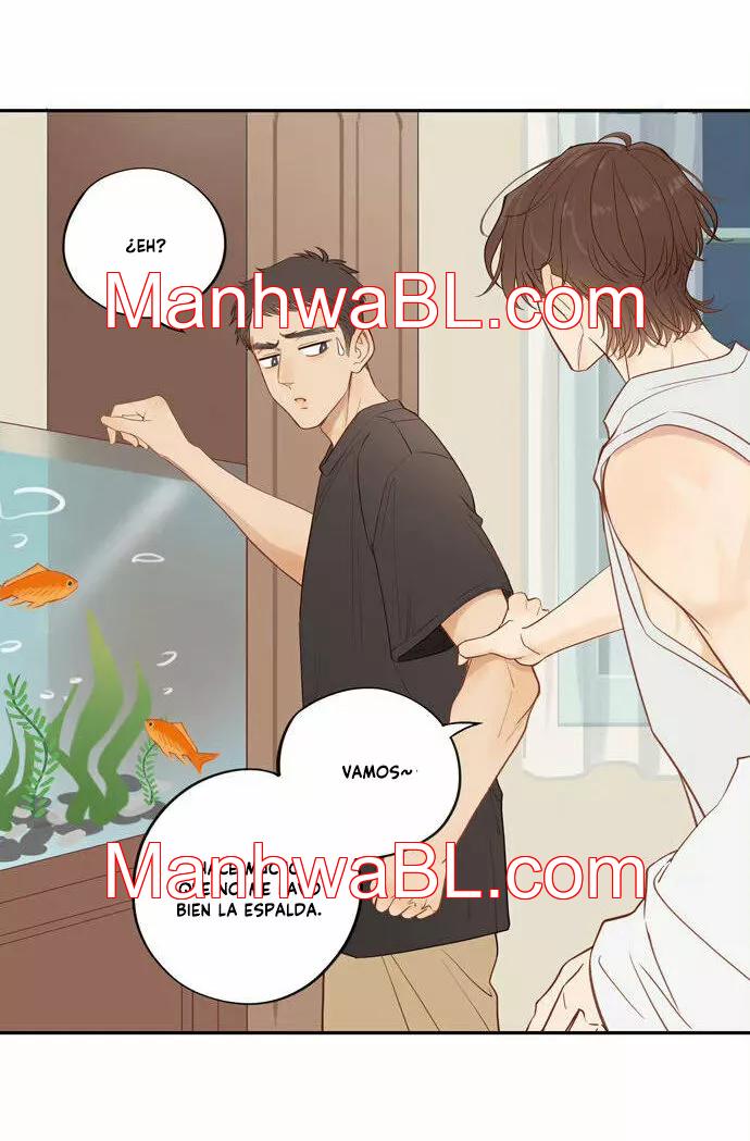 El hermanito de al lado es muy difícil de manejar - Capítulo 55.2 manhwa