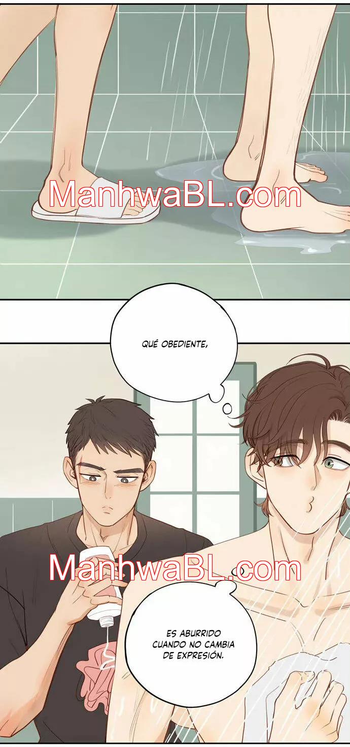 El hermanito de al lado es muy difícil de manejar - Capítulo 55.2 manhwa