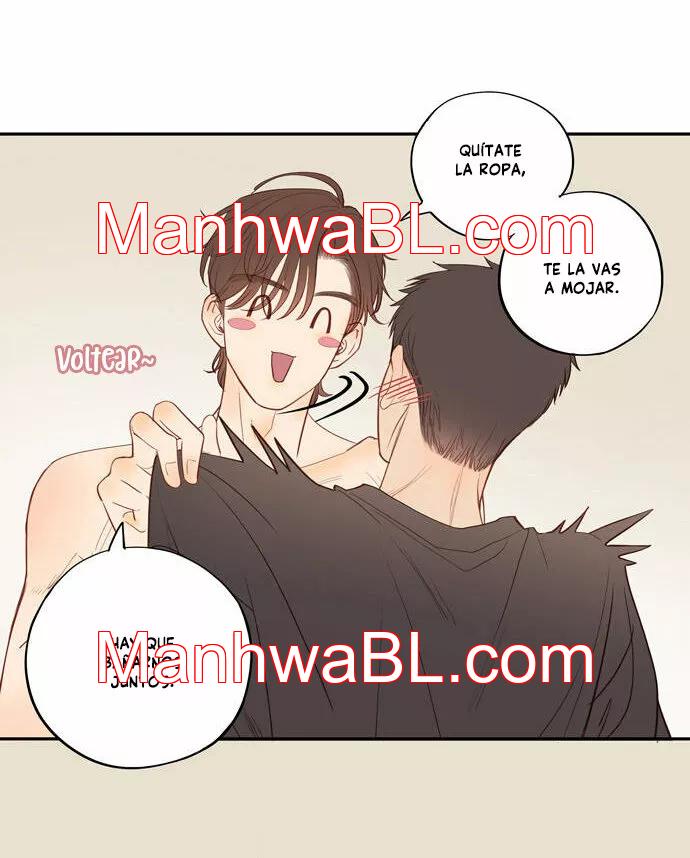 El hermanito de al lado es muy difícil de manejar - Capítulo 55.2 manhwa