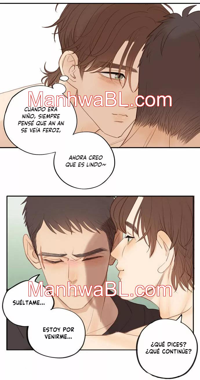 El hermanito de al lado es muy difícil de manejar - Capítulo 55.2 manhwa