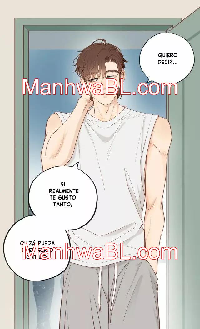 El hermanito de al lado es muy difícil de manejar - Capítulo 55.3 manhwa