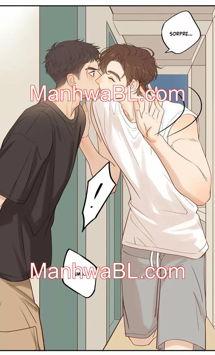 El hermanito de al lado es muy difícil de manejar - Capítulo 55.3 manhwa