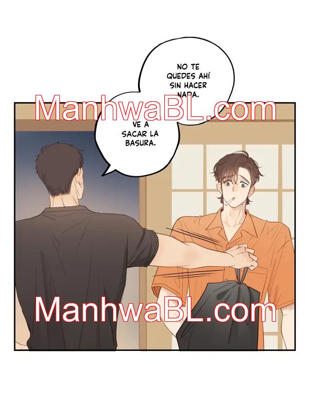 El hermanito de al lado es muy difícil de manejar - Capítulo 55.3 manhwa