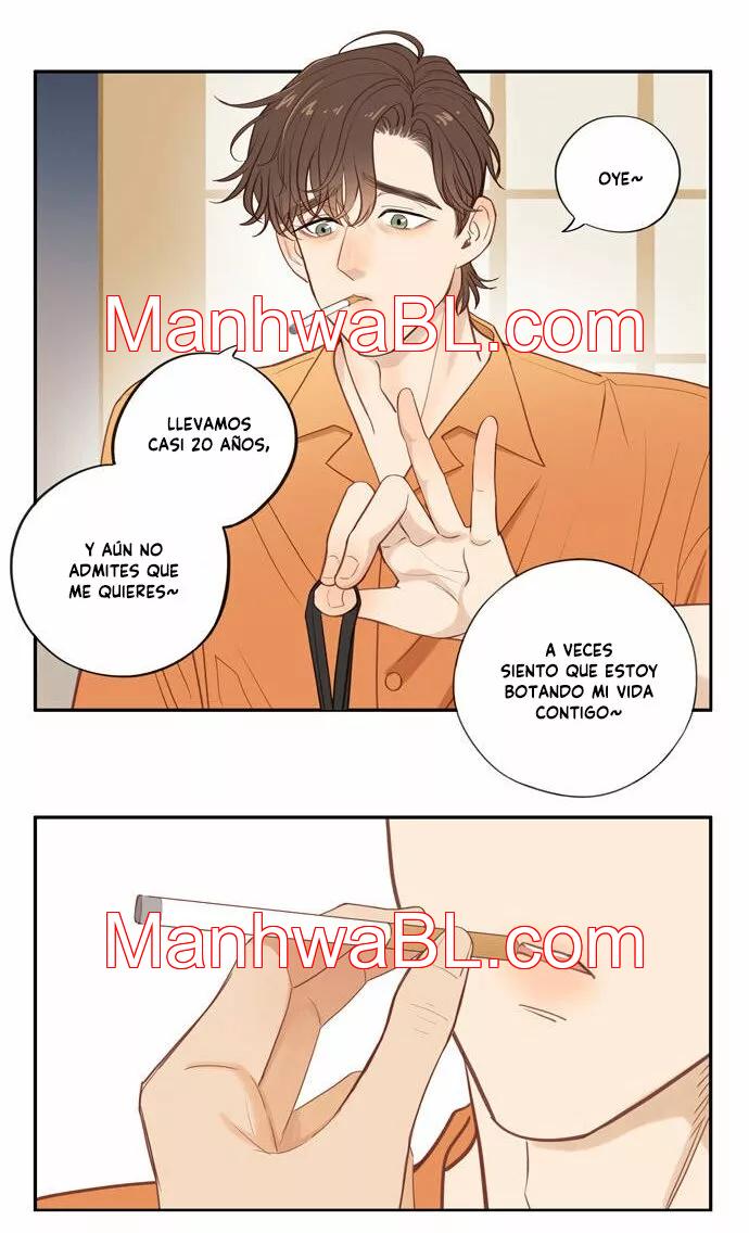 El hermanito de al lado es muy difícil de manejar - Capítulo 55.3 manhwa