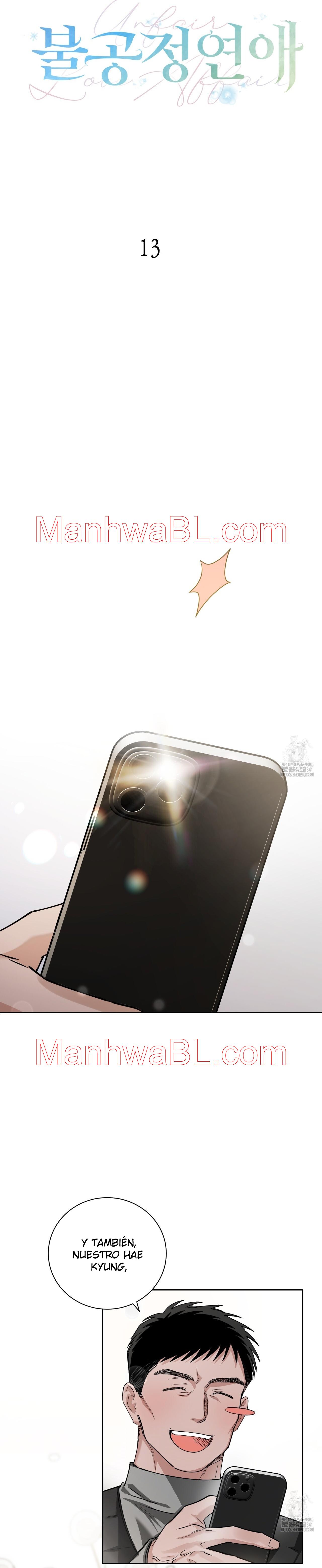 Un amor injusto - Capitulo 13 manhwa