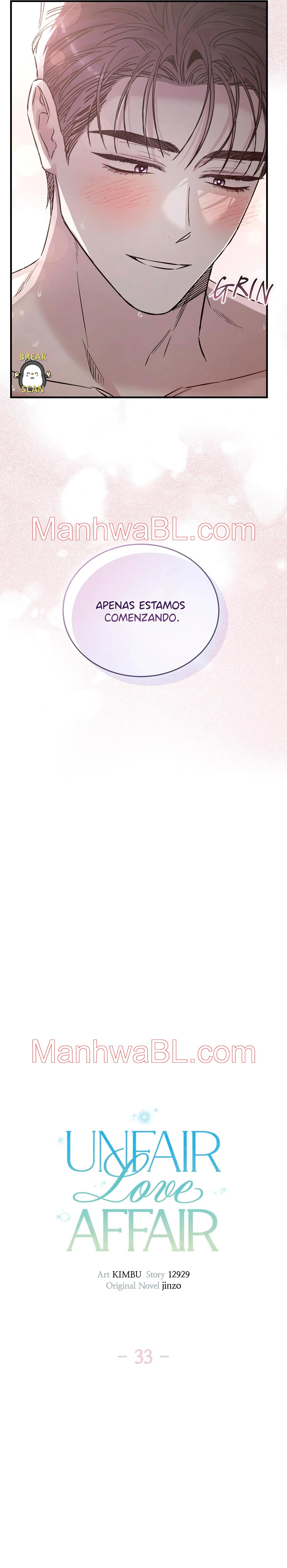 Un amor injusto - Capitulo 33 manhwa