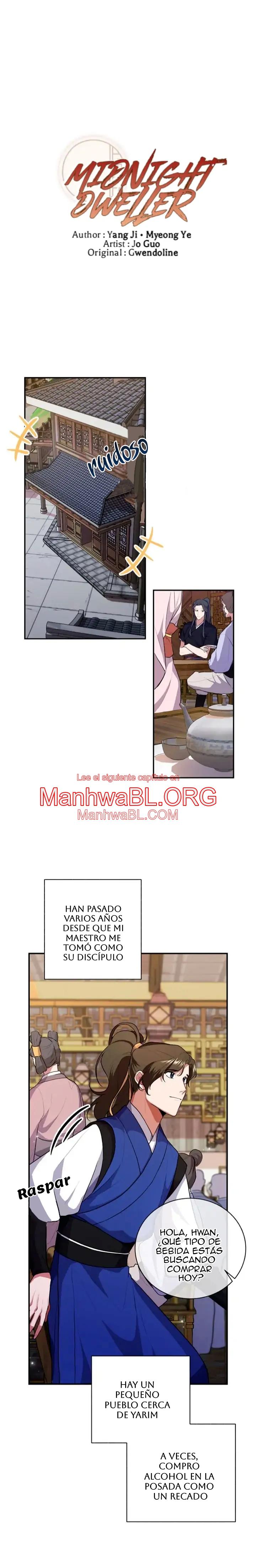 Habitante de medianoche - Capítulo 2 manhwa