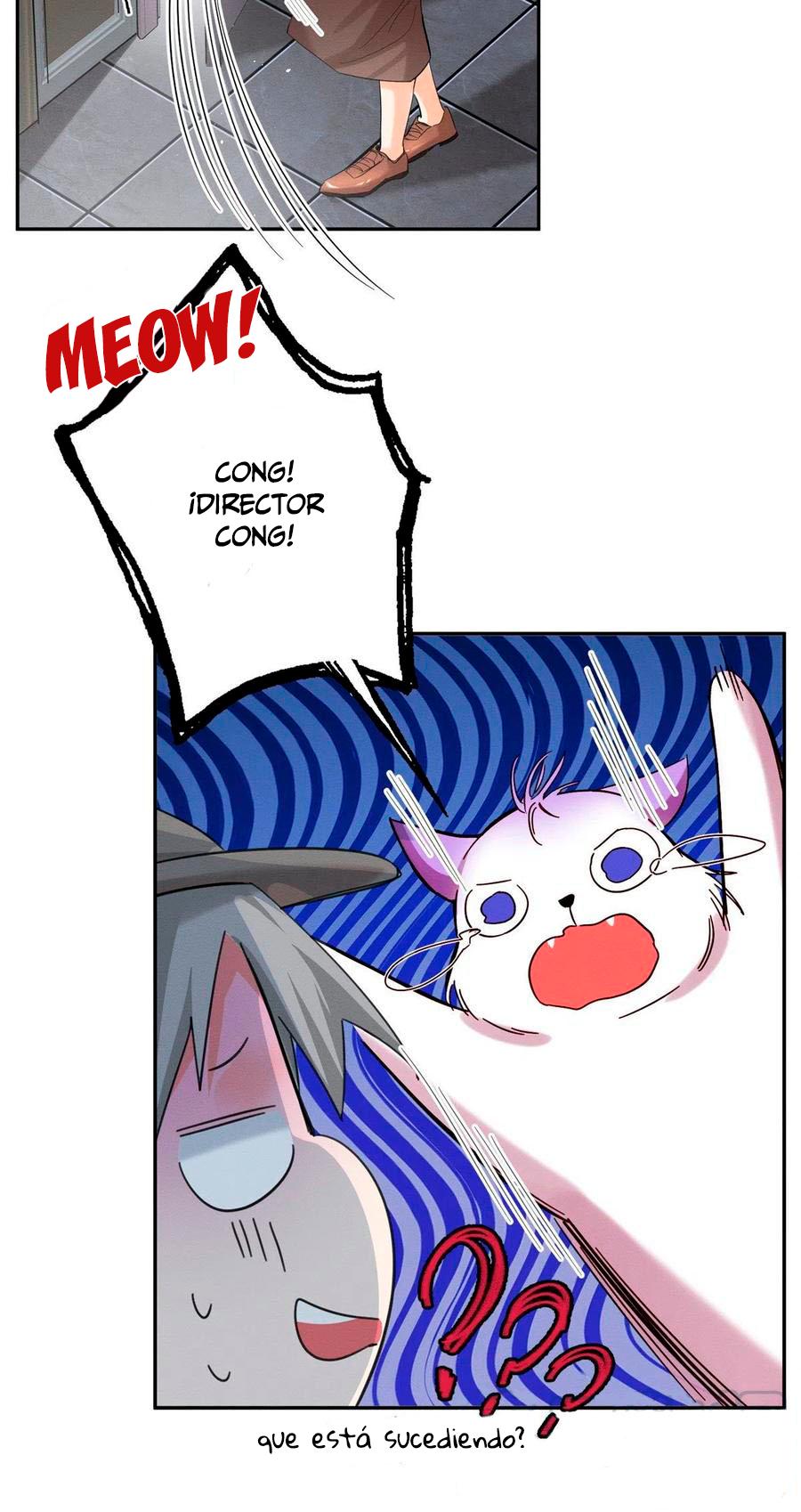 Tengo que trabajar duro para ser un gato hoy! - capitulo 40 manhwa