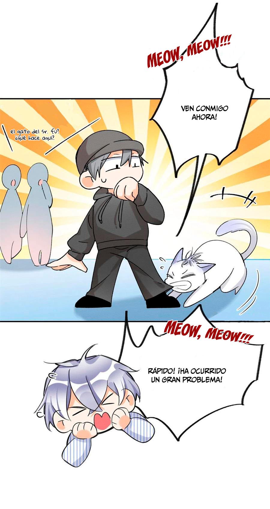 Tengo que trabajar duro para ser un gato hoy! - capitulo 40 manhwa