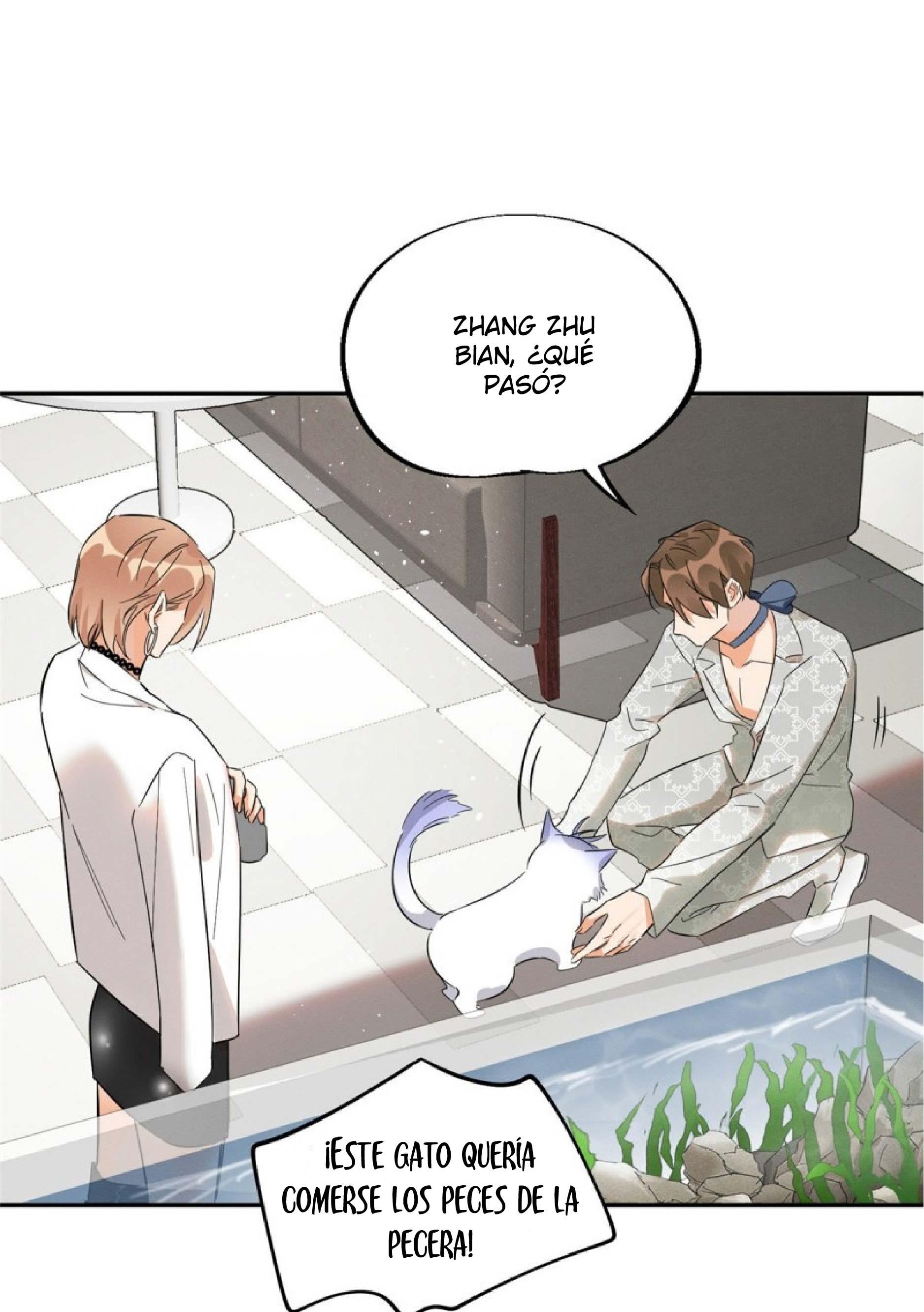 Tengo que trabajar duro para ser un gato hoy! - capitulo 24 manhwa