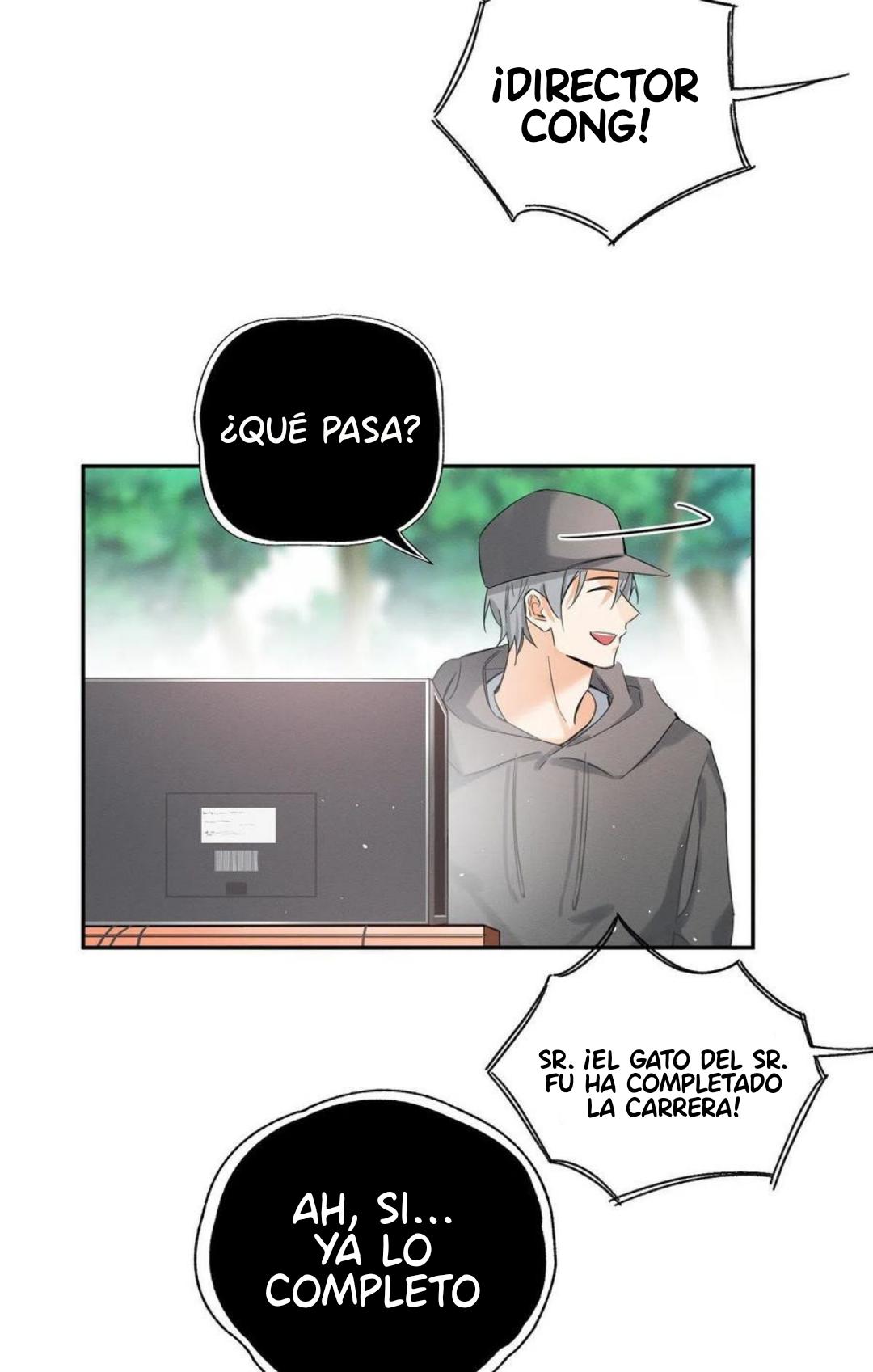 Tengo que trabajar duro para ser un gato hoy! - capitulo 42 manhwa