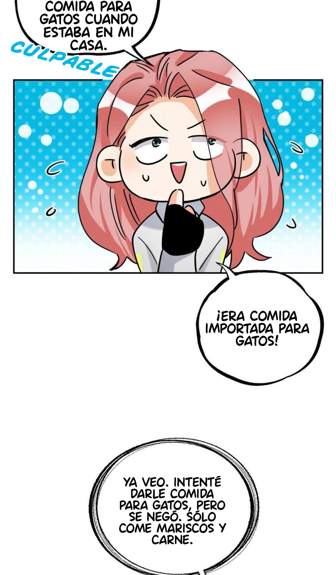 Tengo que trabajar duro para ser un gato hoy! - capitulo 42 manhwa