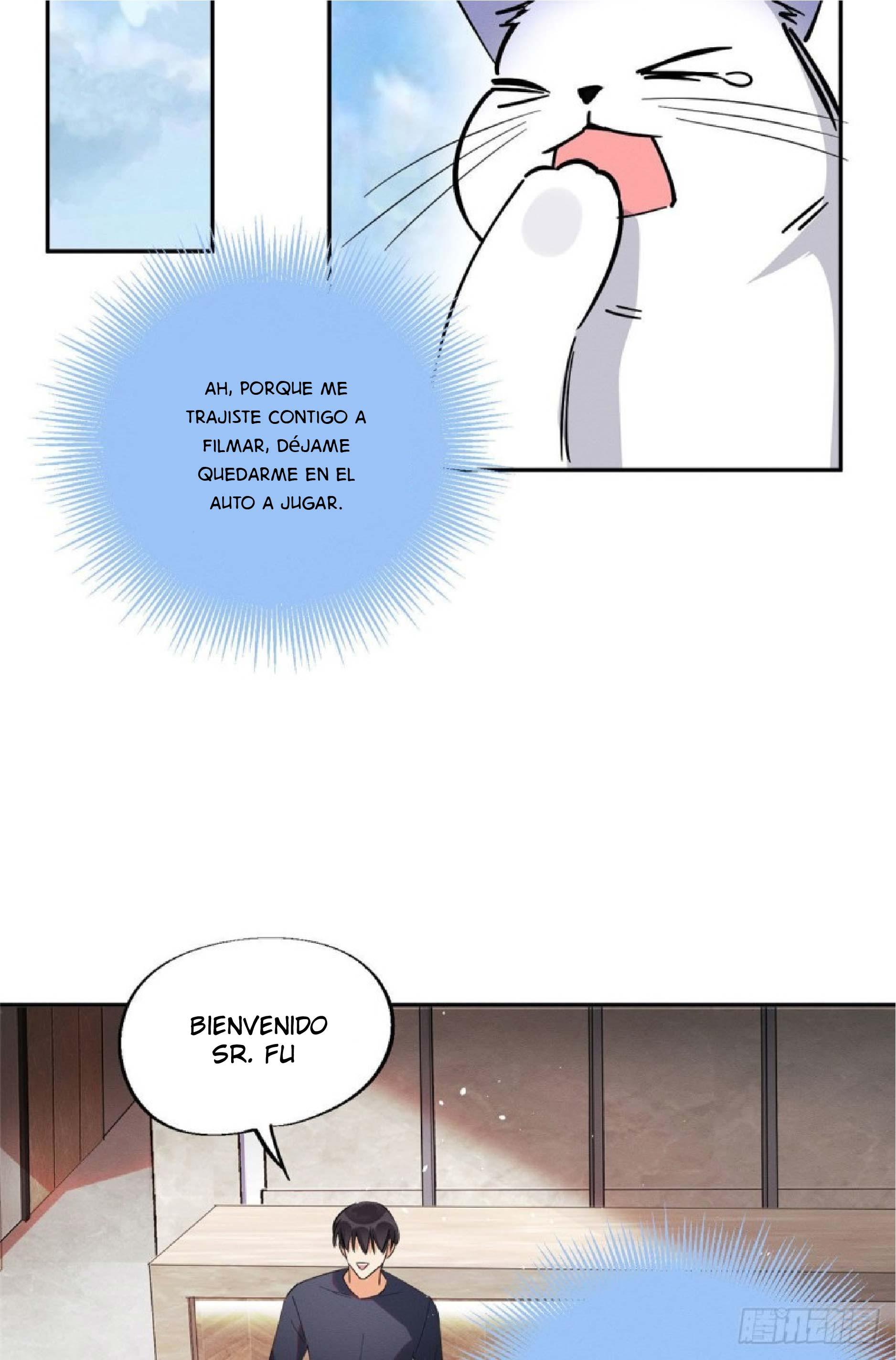Tengo que trabajar duro para ser un gato hoy! - capitulo 23 manhwa