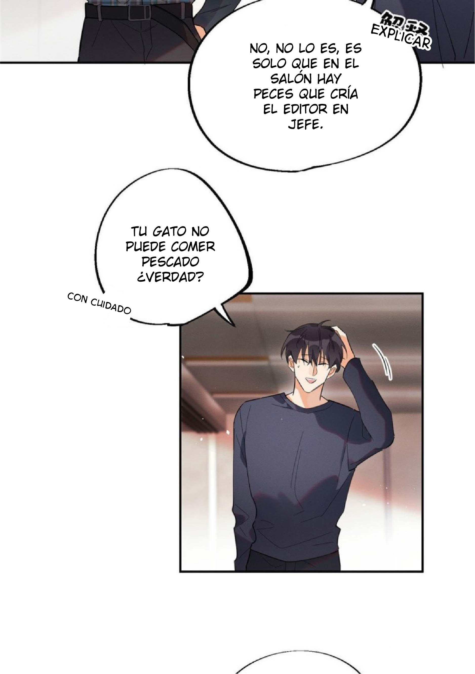Tengo que trabajar duro para ser un gato hoy! - capitulo 23 manhwa