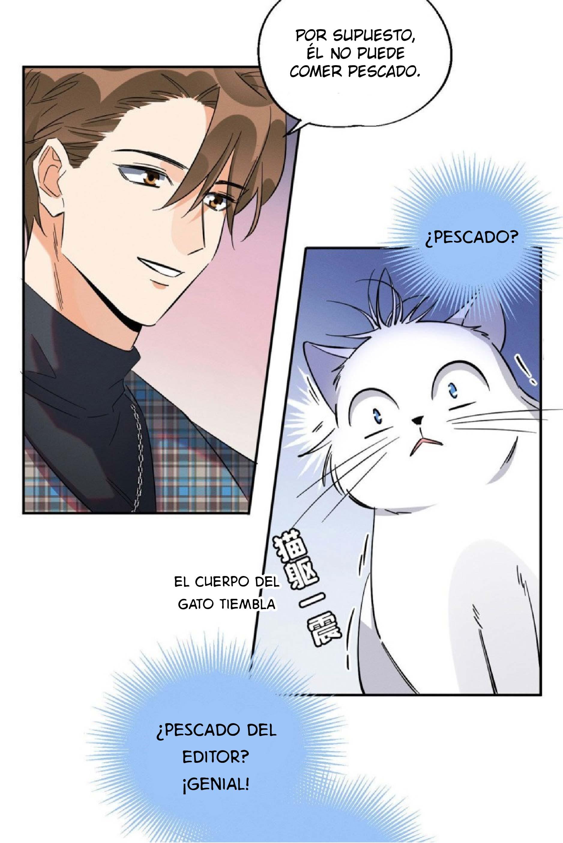 Tengo que trabajar duro para ser un gato hoy! - capitulo 23 manhwa