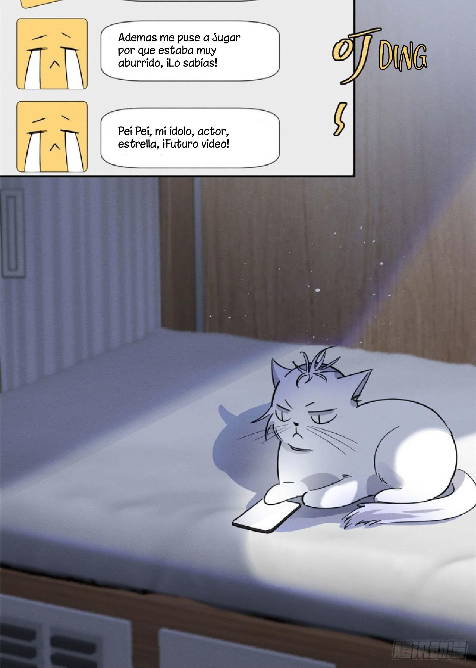 Tengo que trabajar duro para ser un gato hoy! - capitulo 23 manhwa