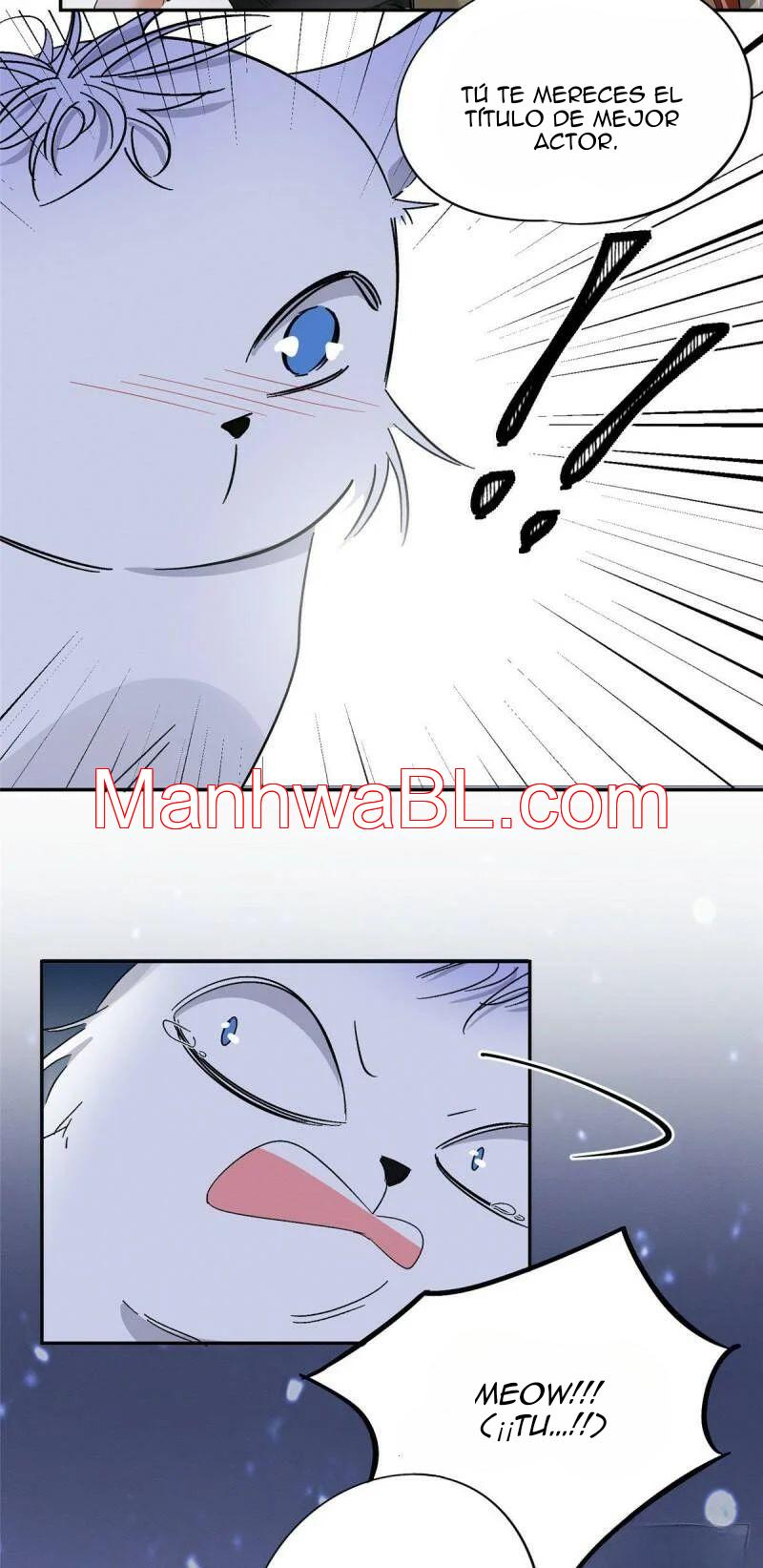 Tengo que trabajar duro para ser un gato hoy! - capitulo 32 manhwa