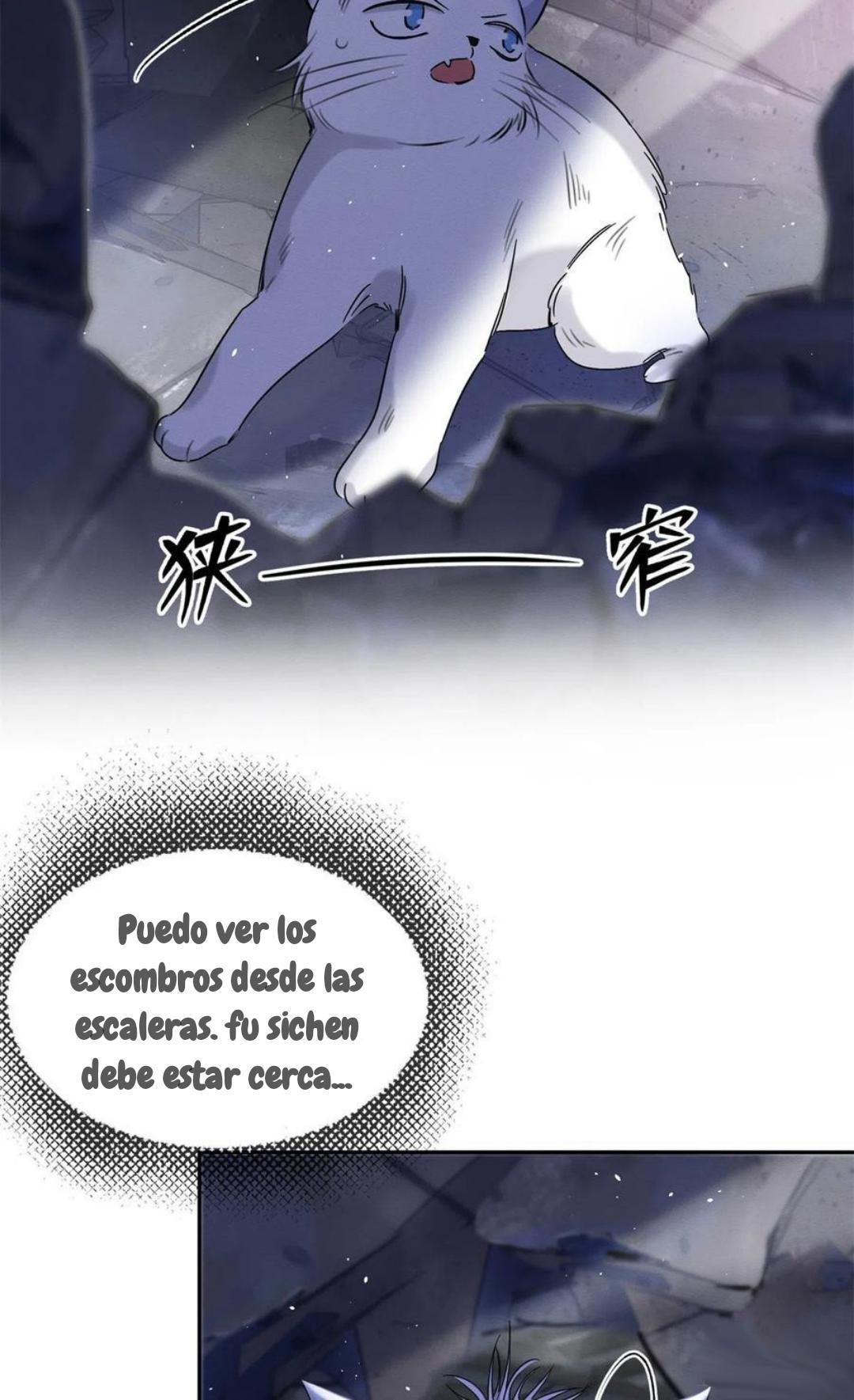 Tengo que trabajar duro para ser un gato hoy! - capitulo 53 manhwa