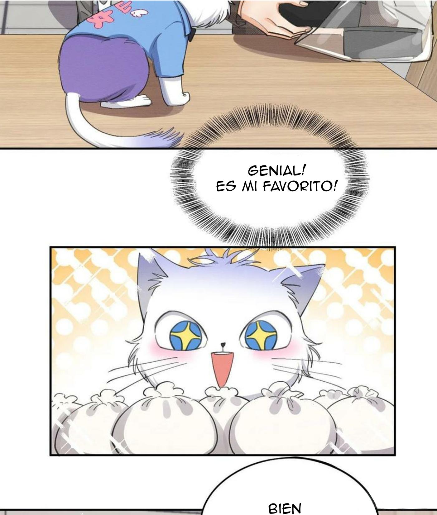 Tengo que trabajar duro para ser un gato hoy! - capitulo 14 manhwa