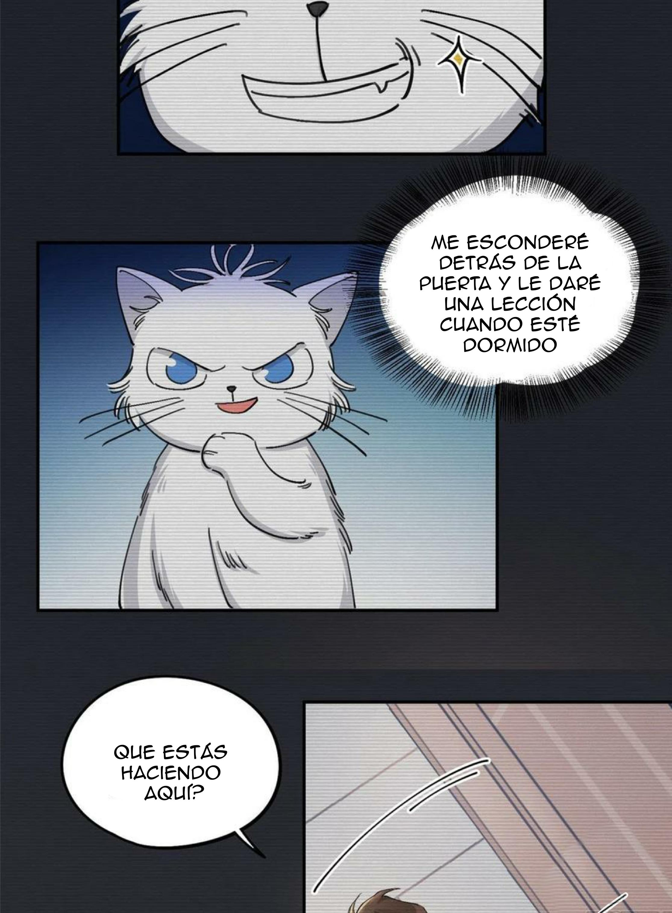 Tengo que trabajar duro para ser un gato hoy! - capitulo 14 manhwa