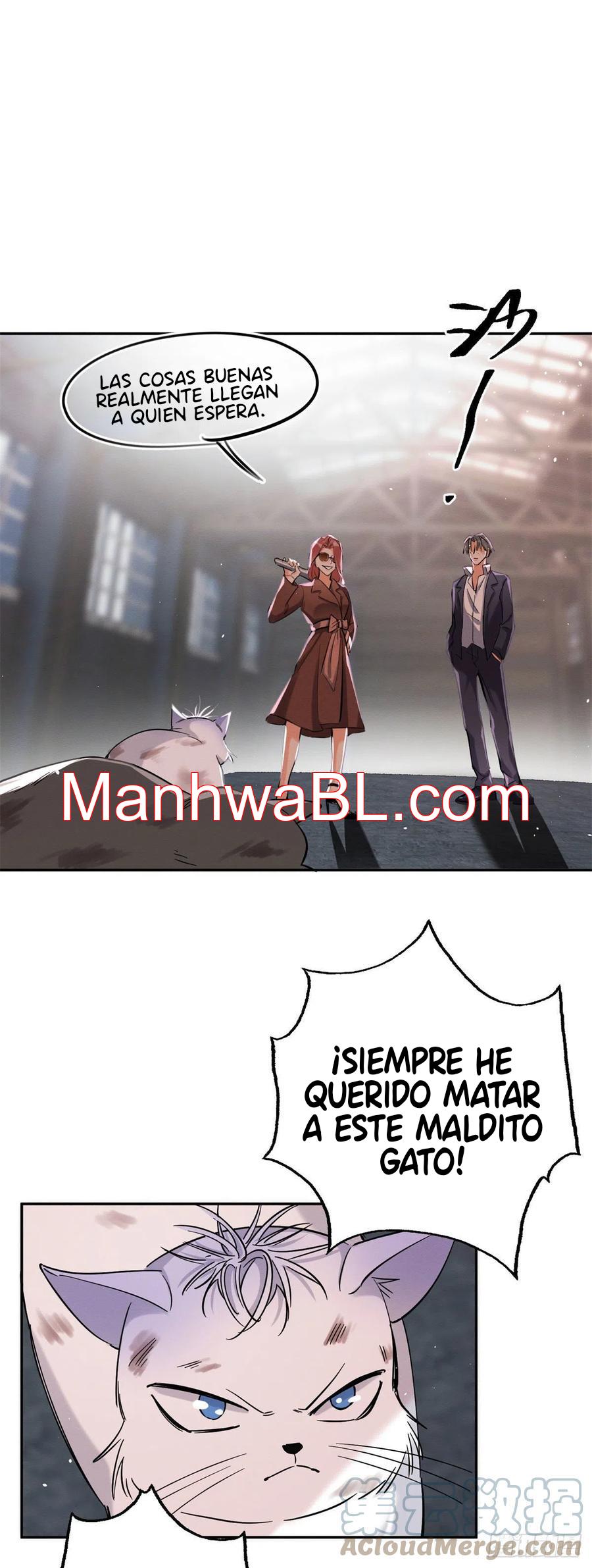 Tengo que trabajar duro para ser un gato hoy! - capitulo 48 manhwa