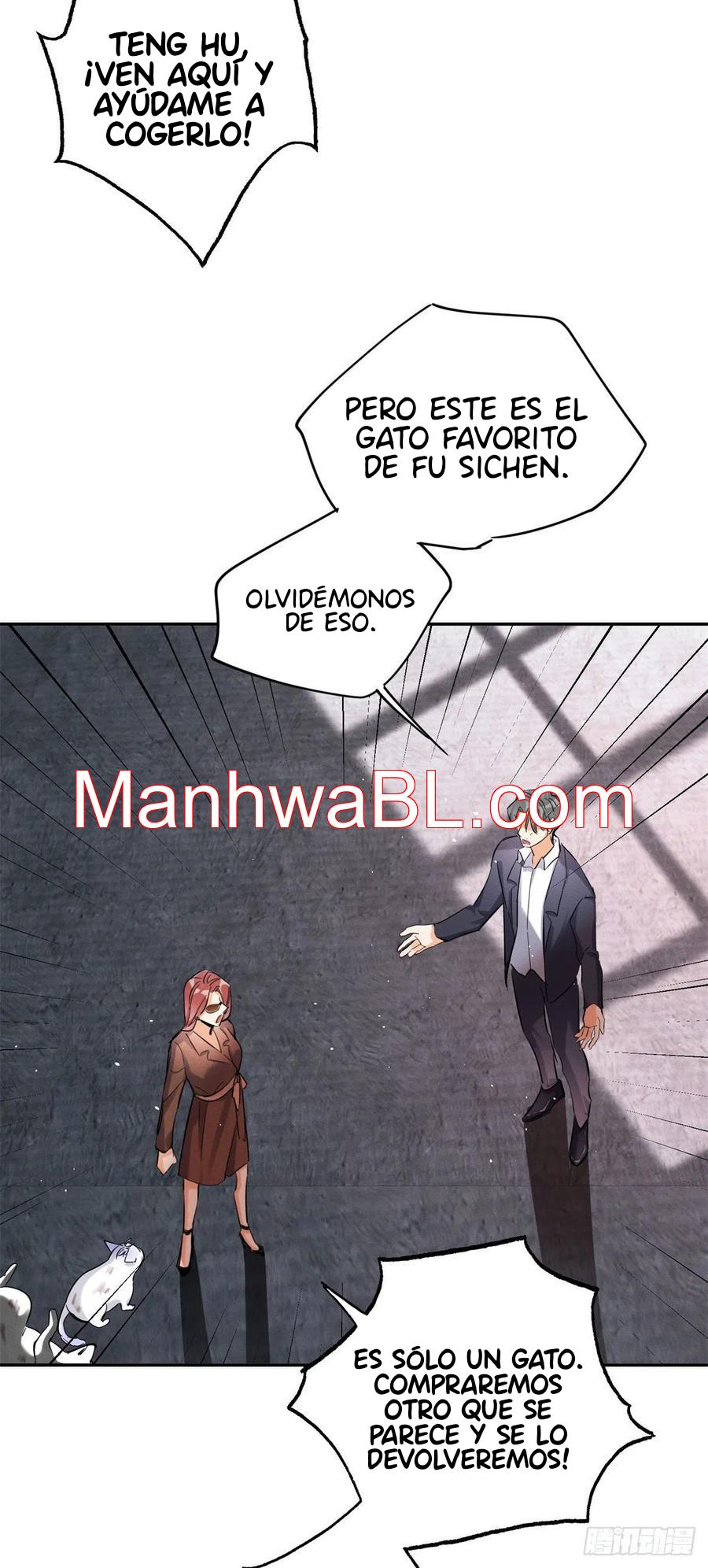 Tengo que trabajar duro para ser un gato hoy! - capitulo 48 manhwa