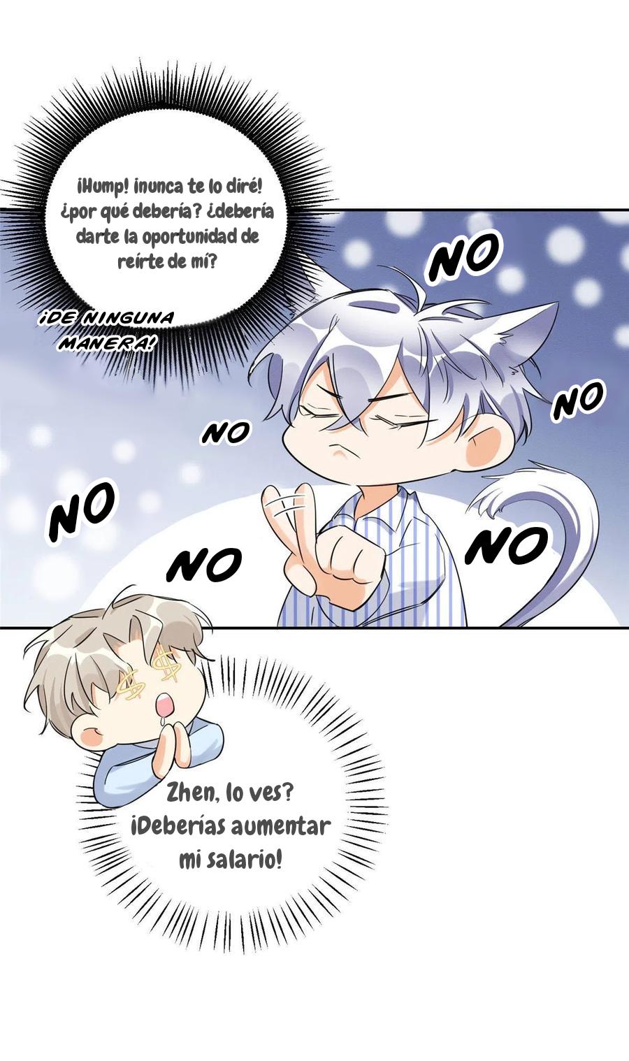 Tengo que trabajar duro para ser un gato hoy! - capitulo 33 manhwa