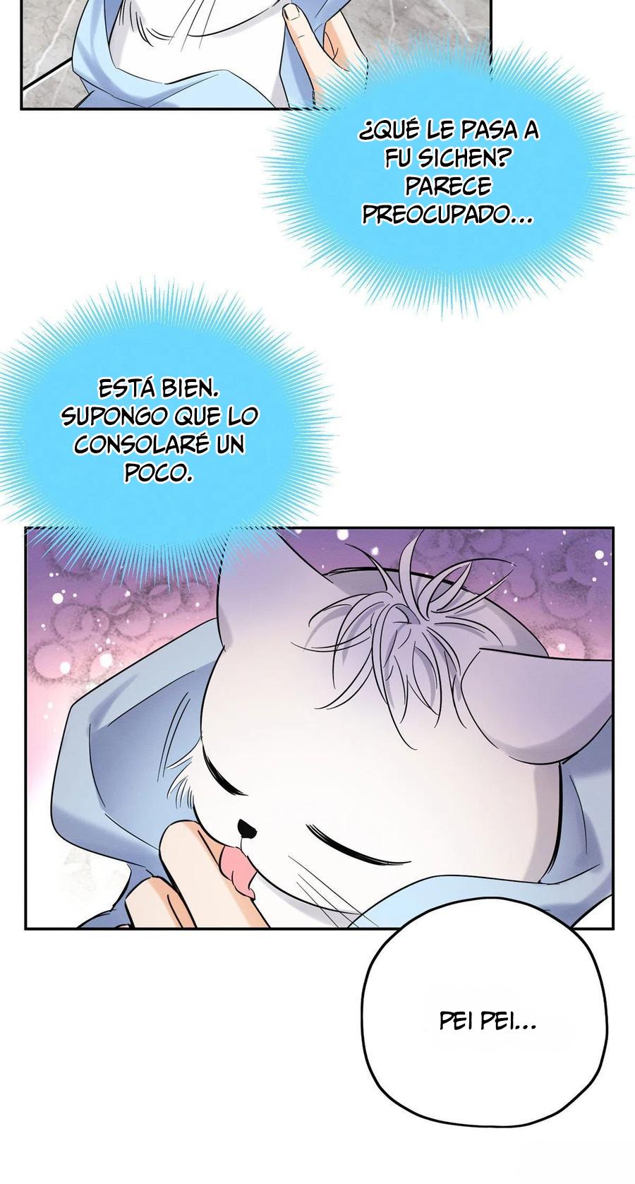 Tengo que trabajar duro para ser un gato hoy! - capitulo 43 manhwa