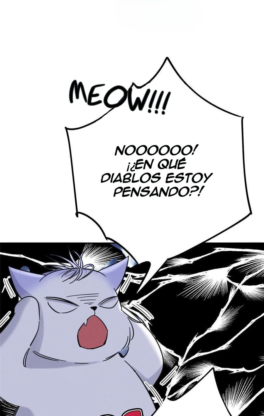 Tengo que trabajar duro para ser un gato hoy! - capitulo 46 manhwa
