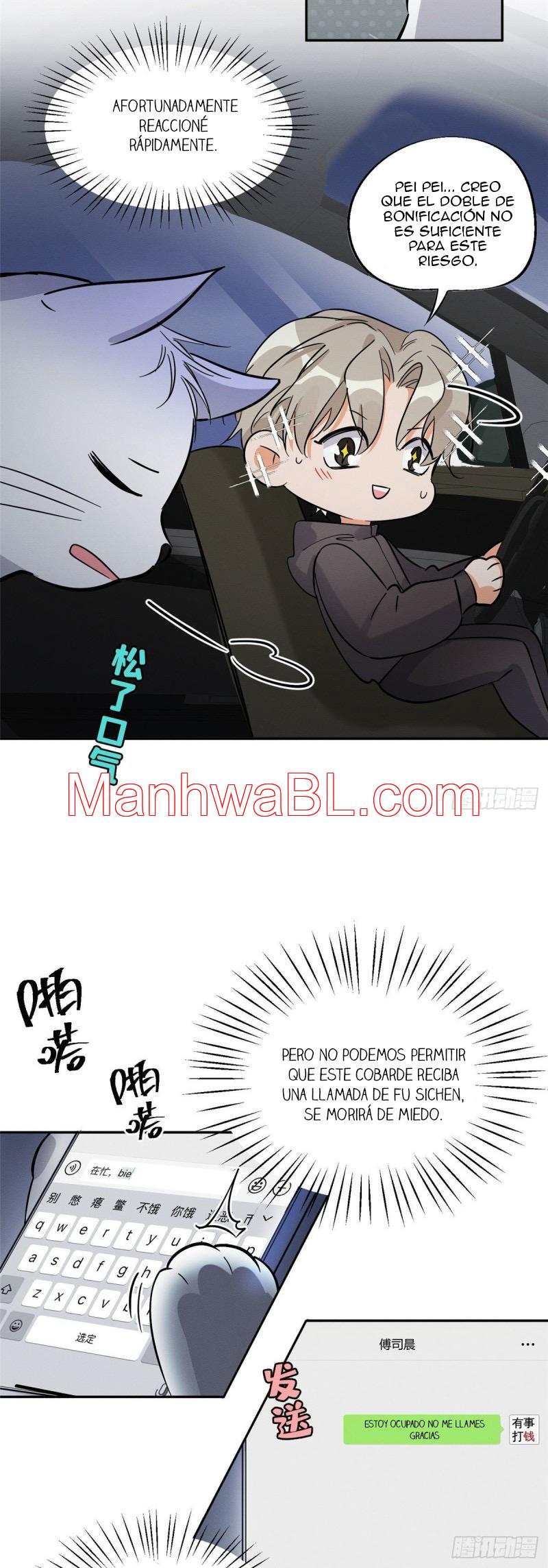 Tengo que trabajar duro para ser un gato hoy! - capitulo 26 manhwa