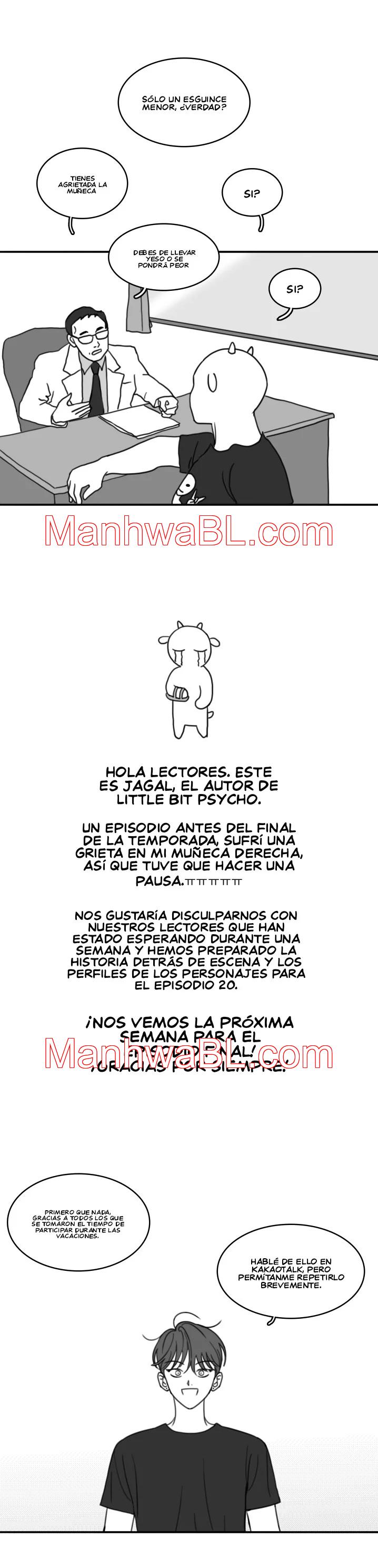 Un poco loco - Capítulo 22.5 manhwa