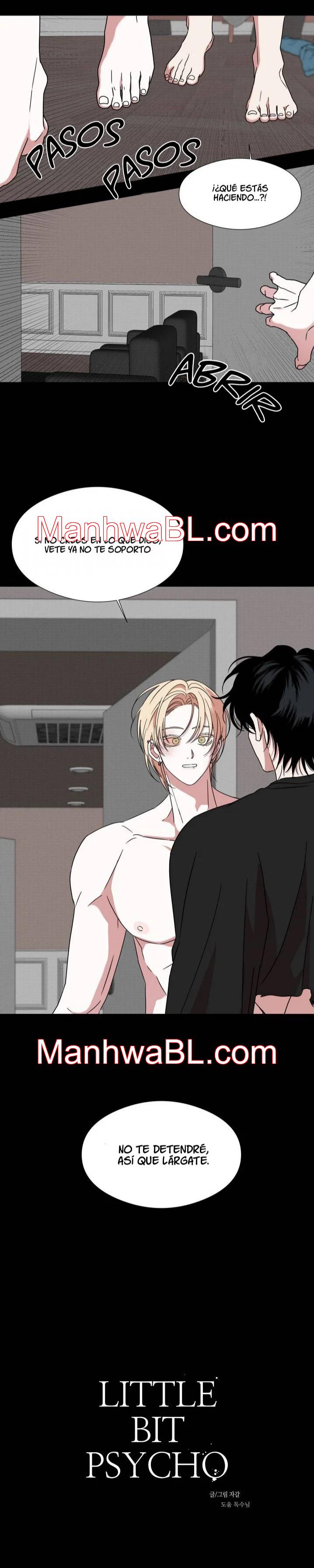 Un poco loco - Capítulo 34 manhwa