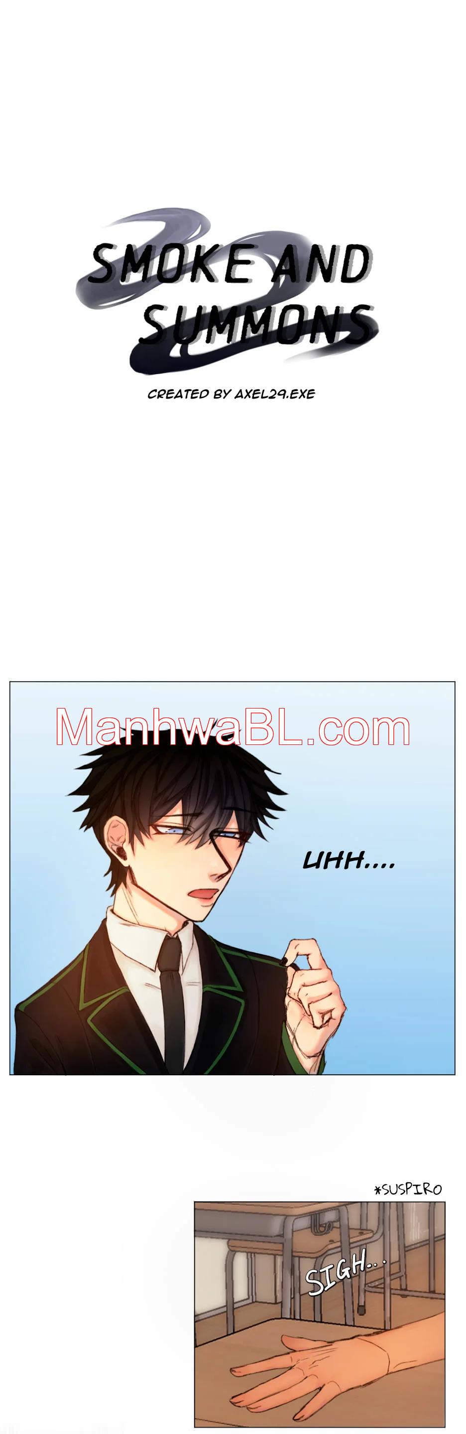 Smoke and summons - Capítulo 2 manhwa