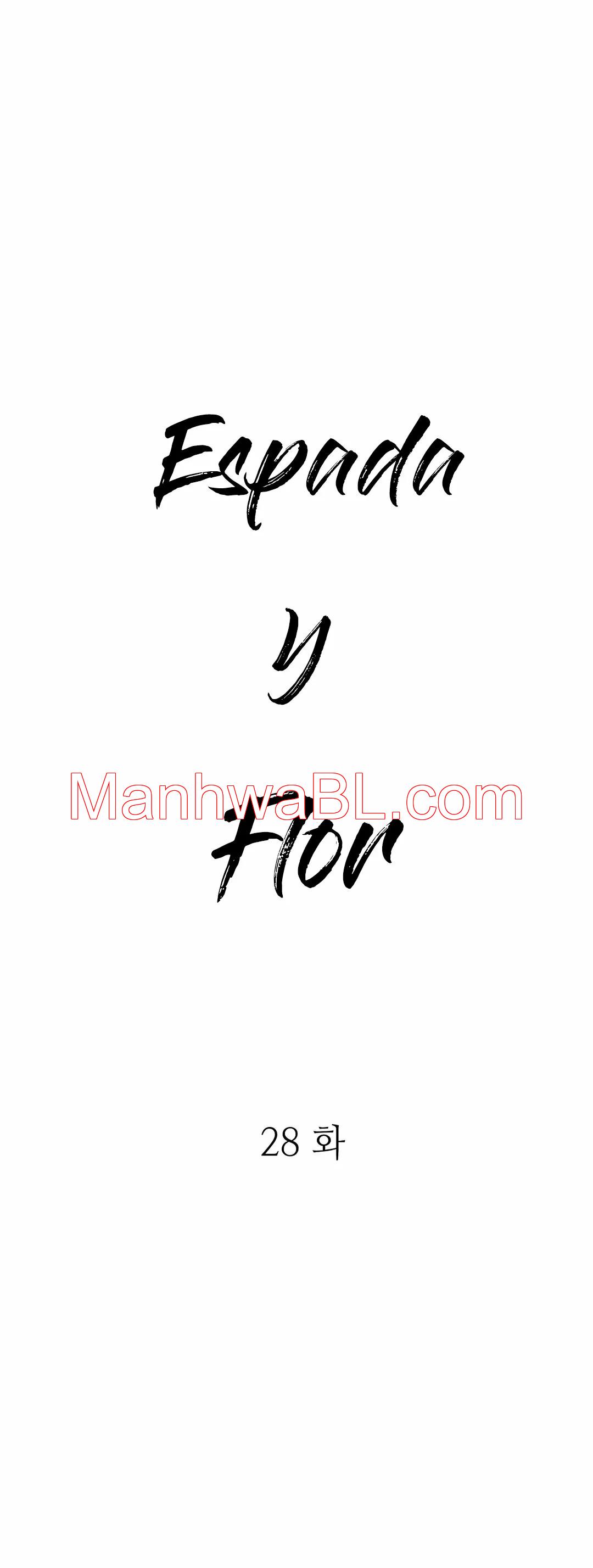 La espada y la flor - Capítulo 28 manhwa