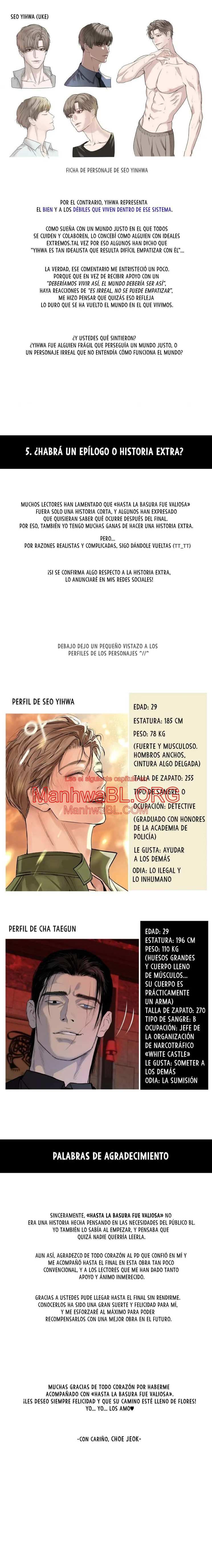 Hasta la basura brilló al principio - Capítulo 15.5 manhwa