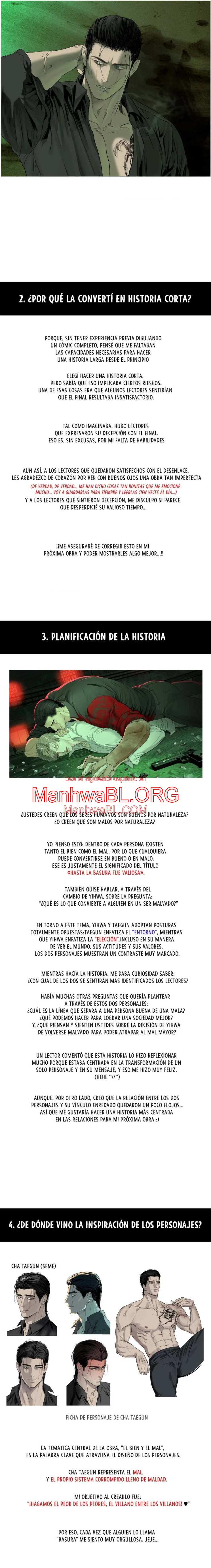 Hasta la basura brilló al principio - Capítulo 15.5 manhwa