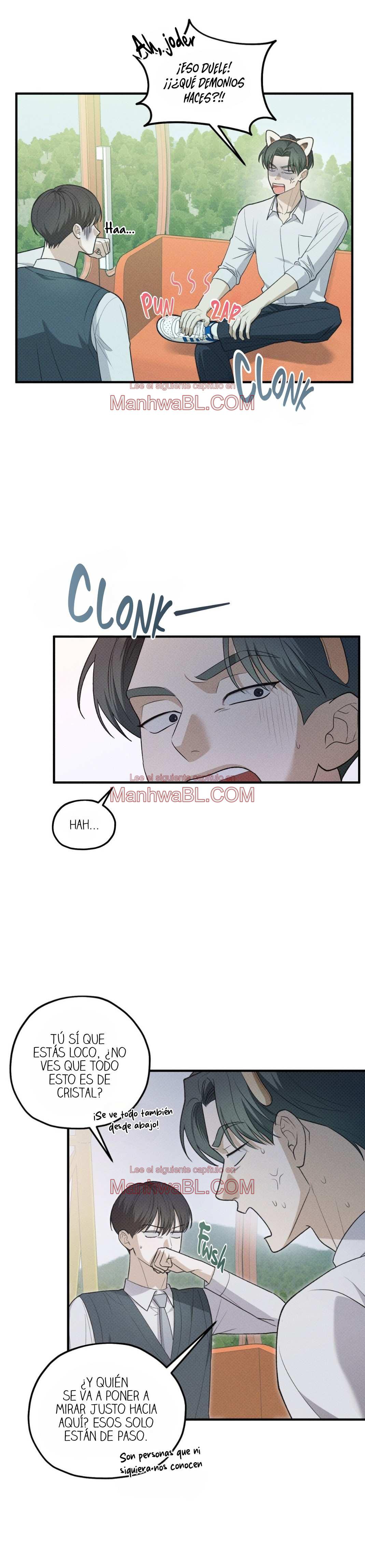 Área de investigación de errores - Capítulo 34 manhwa