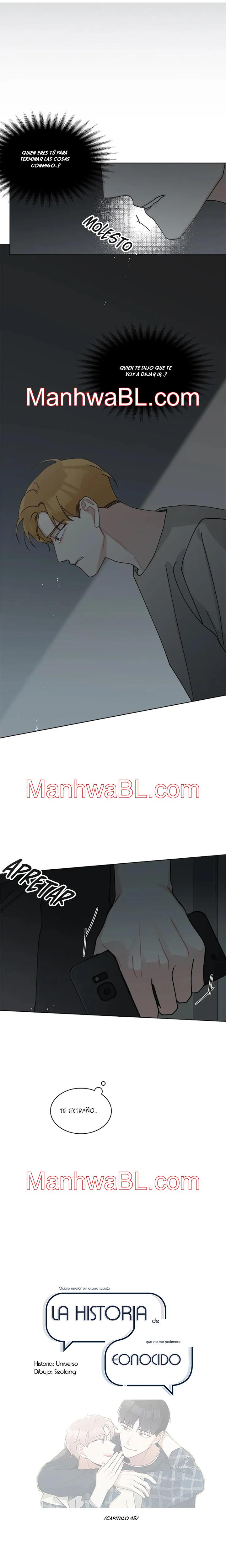 La historia de un conocido - Capítulo 45 manhwa