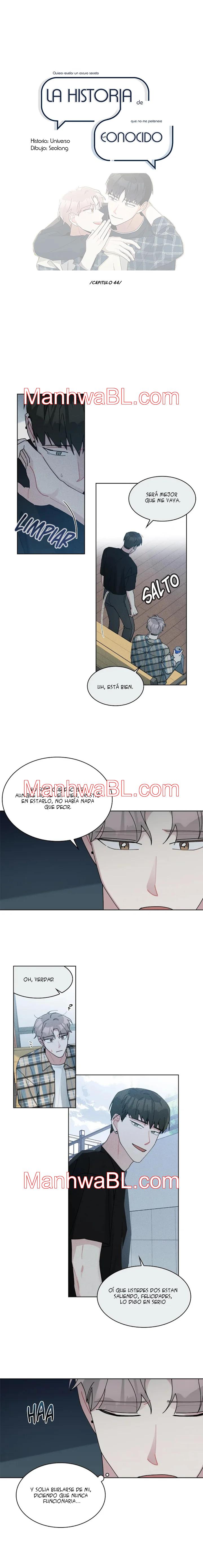La historia de un conocido - Capítulo 44 manhwa