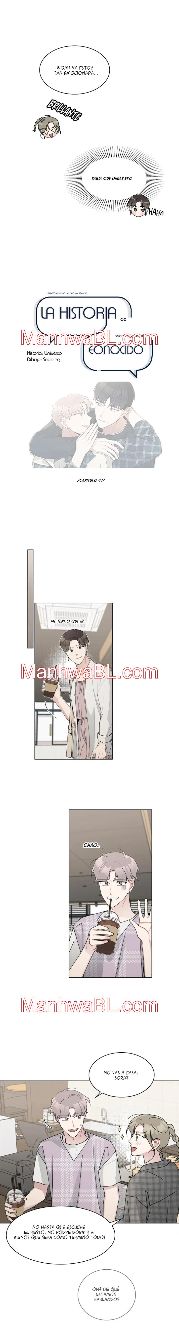 La historia de un conocido - Capítulo 47 manhwa