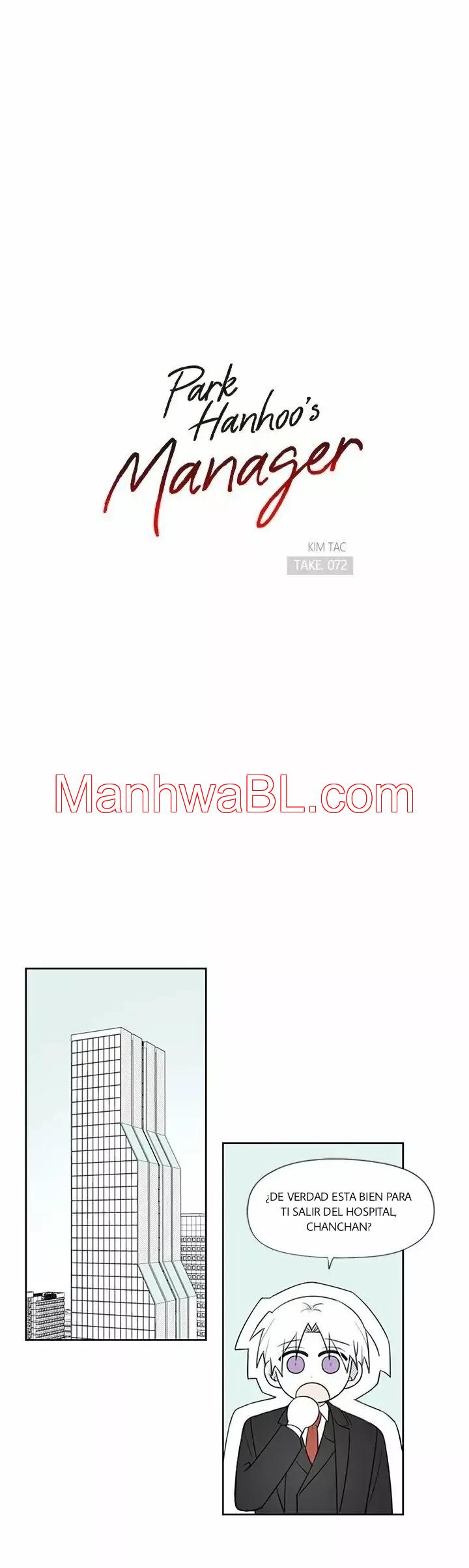 Park Han-Huui Manager - Capítulo 72 manhwa
