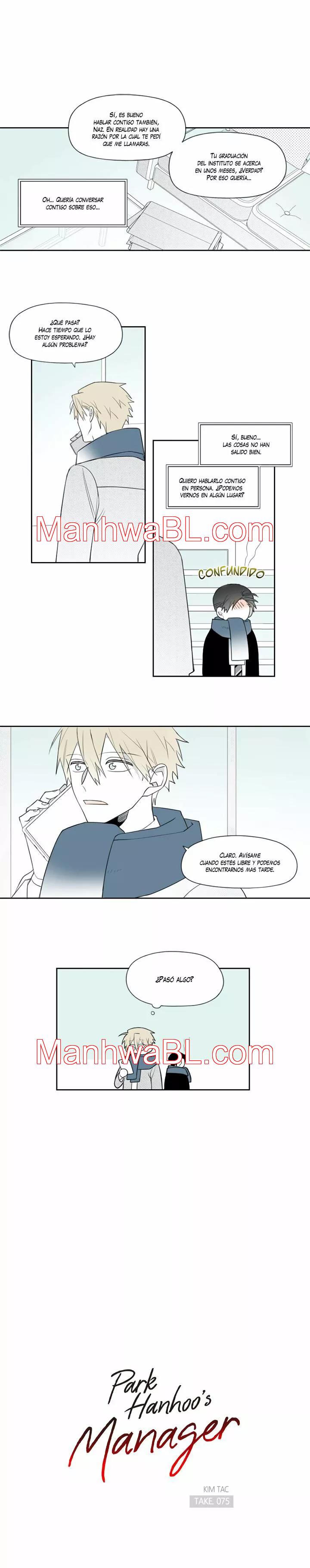 Park Han-Huui Manager - Capítulo 75 manhwa