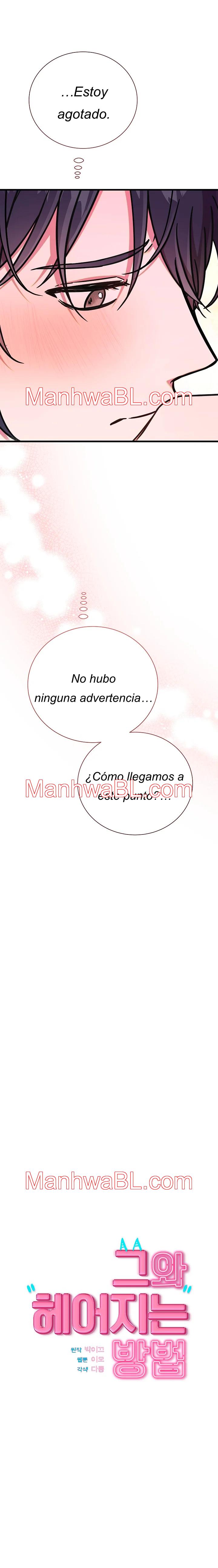 ¿Cómo romper con él? - Capítulo 50 manhwa