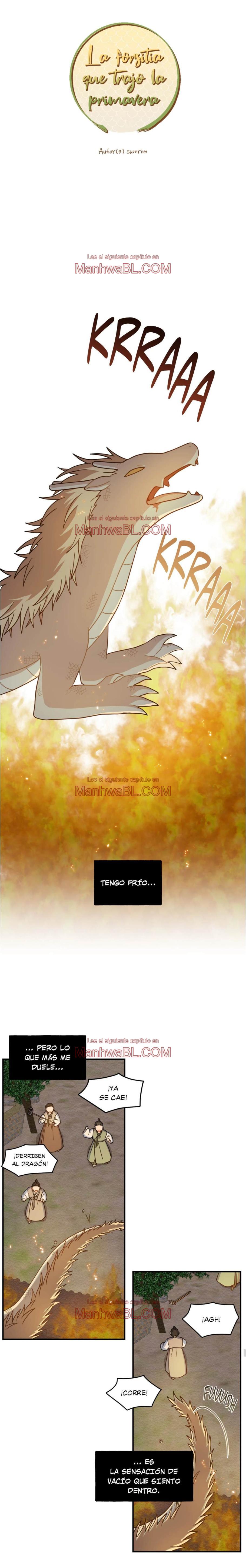 El camino donde cayó la forsitia - Capítulo 58 manhwa